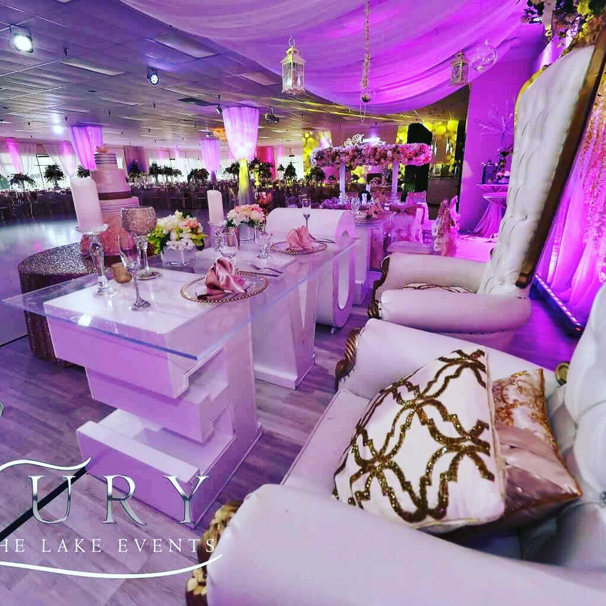 luxury on the lake events reception hall