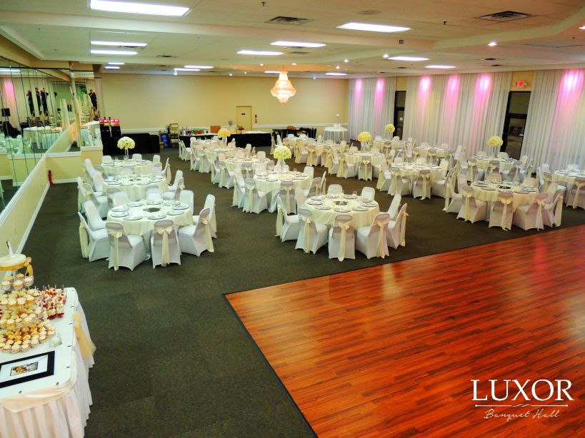 Luxor Banquet Hall Wedding  and Quinceanera Reception 