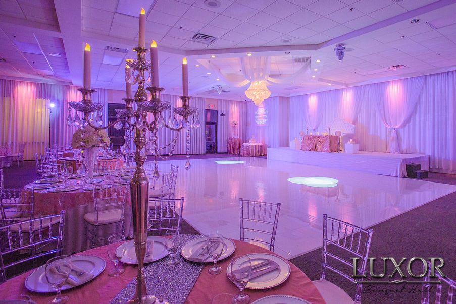 Luxor Banquet Hall Wedding  and Quinceanera Reception  