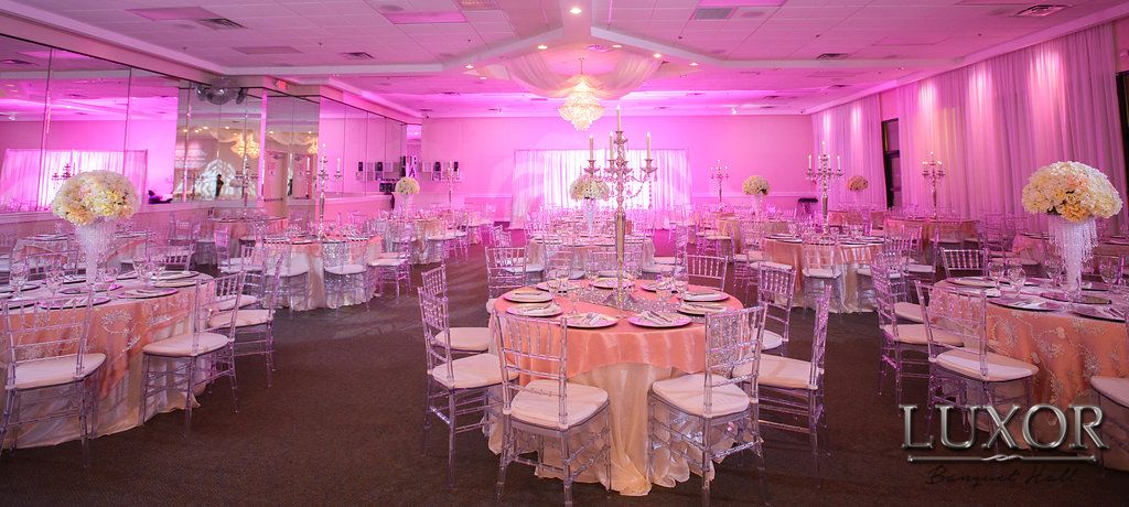 Luxor Banquet Hall Wedding and Quinceanera  Reception 