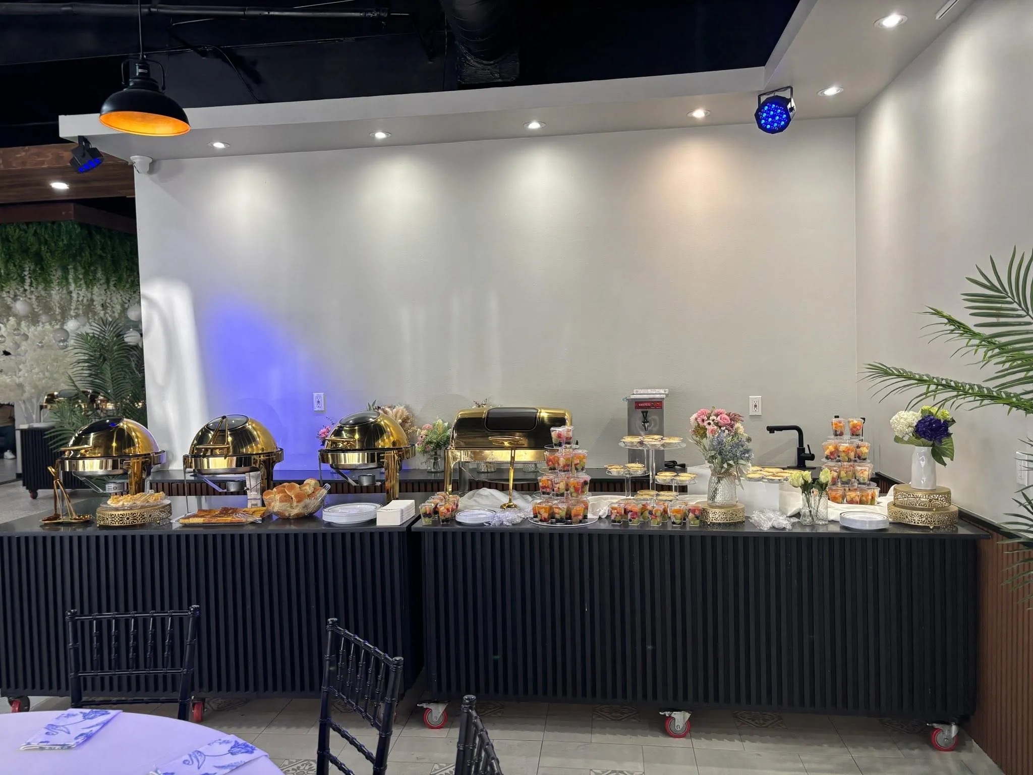 The Green Room Dallas Catering buffet